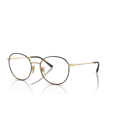 Vogue VO4280 Eyeglasses 5078 top havana / pale gold - three-quarters view