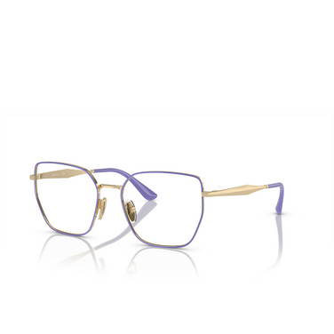 Vogue VO4283 Eyeglasses 5184 top wisteria / pale gold - three-quarters view