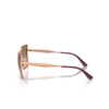 Gafas de sol Vogue VO4284S 518214 top bordeaux / rose gold - Miniatura del producto 3/4