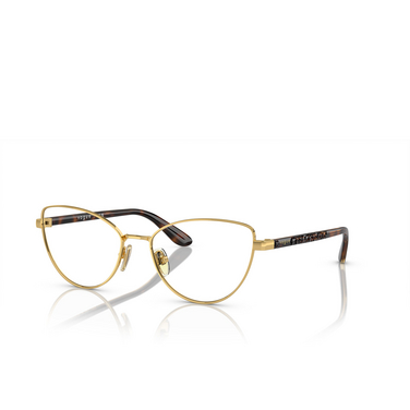 Vogue VO4285 Eyeglasses 280 gold - three-quarters view