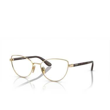 Vogue VO4285 Eyeglasses 848 pale gold - three-quarters view