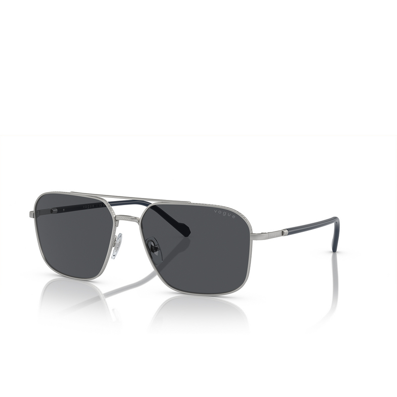 Gafas de sol Vogue VO4289S 323S87 matte silver - 2/4