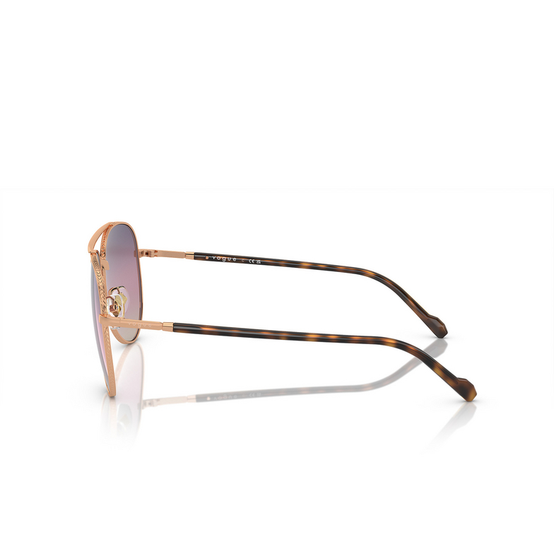 Lunettes de soleil Vogue VO4290S 5152U6 rose gold - 3/4