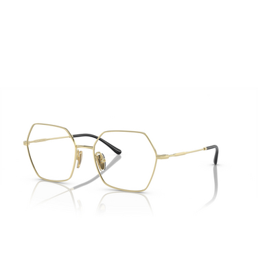 Vogue VO4297T Eyeglasses 5191 light gold - three-quarters view