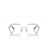 Gafas graduadas Vogue VO4297T 5195 top black / light gold - Miniatura del producto 1/4