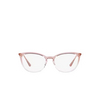 Lunettes de vue Vogue VO5276 3034 top gradient pink/crystal - Vignette du produit 1/4