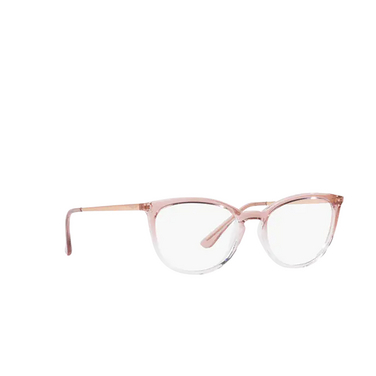 Vogue VO5276 Eyeglasses 3034 top gradient pink/crystal - three-quarters view