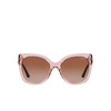 Lunettes de soleil Vogue VO5338S 282813 pink transparent - Vignette du produit 1/4