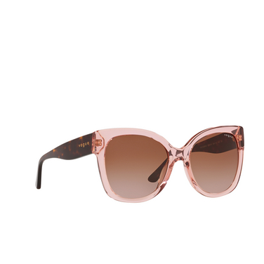 Gafas de sol Vogue VO5338S 282813 pink transparent - Vista tres cuartos