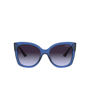 Gafas de sol Vogue VO5338S 28304Q transparent blue - Vista delantera