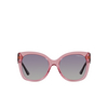 Lunettes de soleil Vogue VO5338S 28368J transparent pink - Vignette du produit 1/4