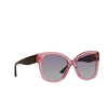 Lunettes de soleil Vogue VO5338S 28368J transparent pink - Vignette du produit 2/4