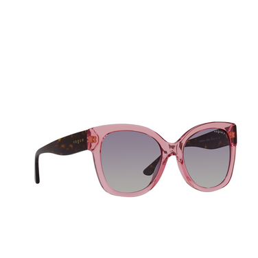Gafas de sol Vogue VO5338S 28368J transparent pink - Vista tres cuartos