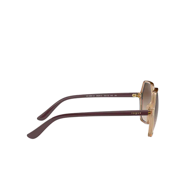 Gafas de sol Vogue VO5361S 282613 transparent caramel - 3/4