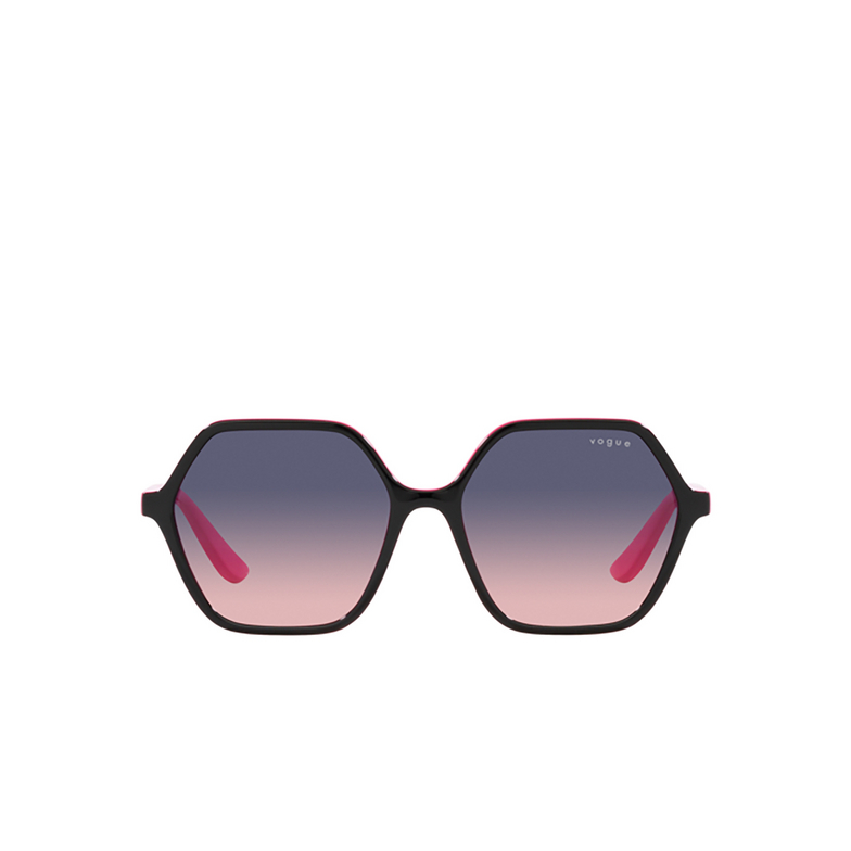 Lunettes de soleil Vogue VO5361S 3009I6 top black / fuchsia - 1/4