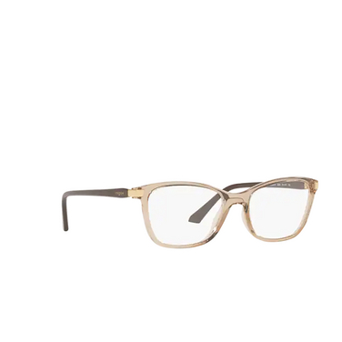 Vogue VO5378 Eyeglasses 2826 transparent brown - three-quarters view