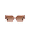 Lunettes de soleil Vogue VO5409S 282813 transparent pink - Vignette du produit 1/4