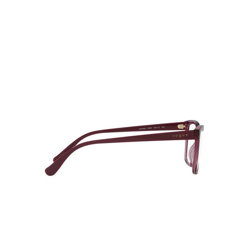 Lunettes de vue Vogue VO5420 2909 top violet/pink - 3/4