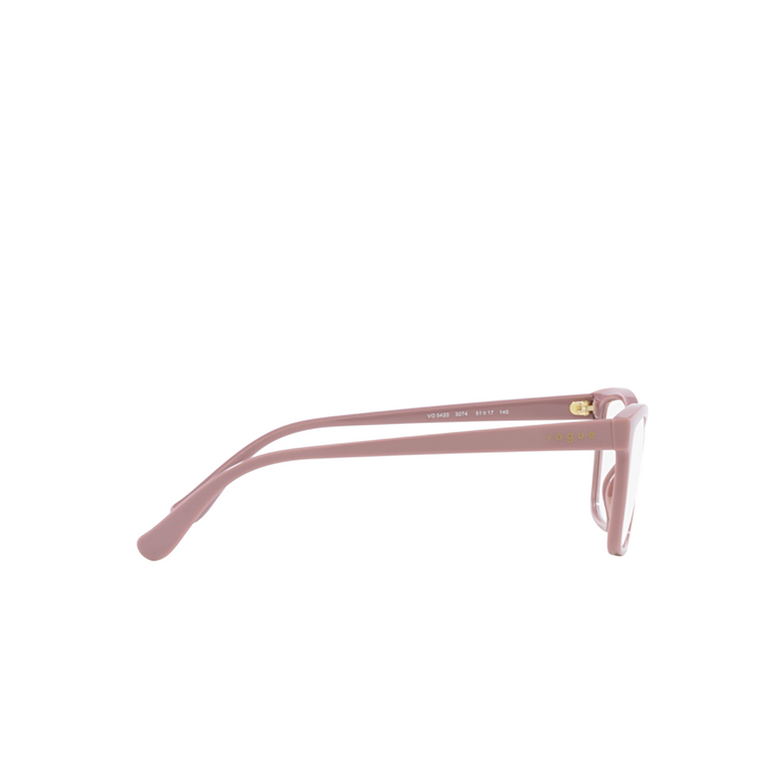 Vogue VO5420 Eyeglasses 3074 antique pink - 3/4