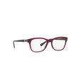 Occhiali da vista Vogue VO5424B 2989 transparent dark cherry - anteprima prodotto 2/4