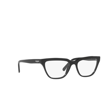 Vogue VO5443 Eyeglasses W44 black - three-quarters view