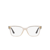 Occhiali da vista Vogue VO5452 2884 transparent light brown - anteprima prodotto 1/4