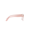 Vogue VO5452 Eyeglasses 2942 transparent pink - product thumbnail 3/4