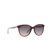 Lunettes de soleil Vogue VO5453S 292436 transparent bordeaux - Vignette du produit 2/4