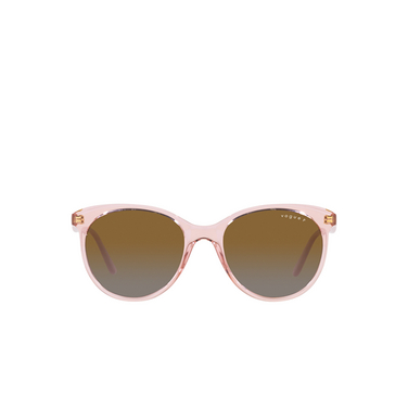 Gafas de sol Vogue VO5453S 2942T5 transparent pink - Vista delantera