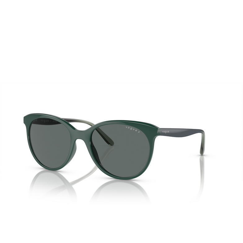 Vogue VO5453S Sunglasses 305081 full dark green - 2/4