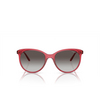 Gafas de sol Vogue VO5453S 30848G transparent red - Miniatura del producto 1/4