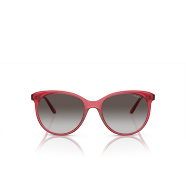 Gafas de sol Vogue VO5453S 30848G transparent red - Vista delantera