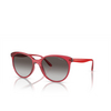 Gafas de sol Vogue VO5453S 30848G transparent red - Miniatura del producto 2/4