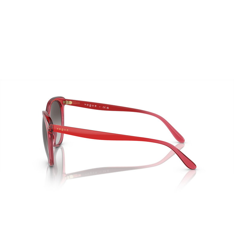 Vogue VO5453S Sunglasses 30848G transparent red - 3/4