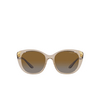 Vogue VO5457S Sonnenbrillen 2990T5 transparent caramel - Produkt-Miniaturansicht 1/4