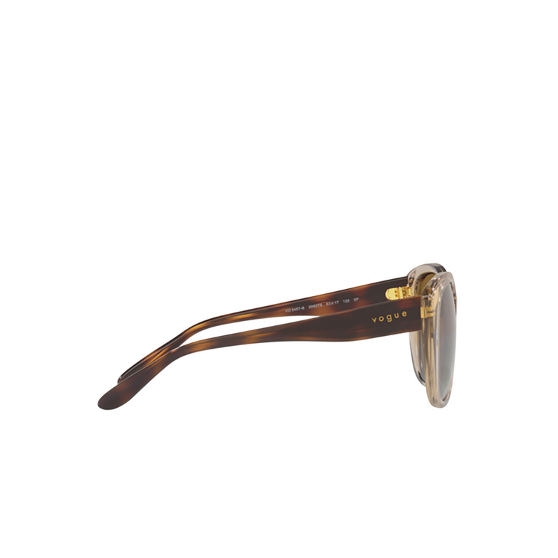 Gafas de sol Vogue VO5457S 2990T5 transparent caramel - 3/4