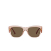 Lunettes de soleil Vogue VO5462S 295473 transparent peach - Vignette du produit 1/4