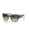 Lunettes de soleil Vogue VO5462S 3088E8 green havana - Vignette du produit 2/4