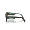 Lunettes de soleil Vogue VO5462S 3088E8 green havana - Vignette du produit 3/4