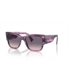 Vogue VO5462S Sunglasses 309036 purple havana - product thumbnail 2/4