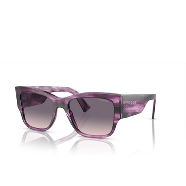 Vogue VO5462S Sunglasses 309036 purple havana - three-quarters view