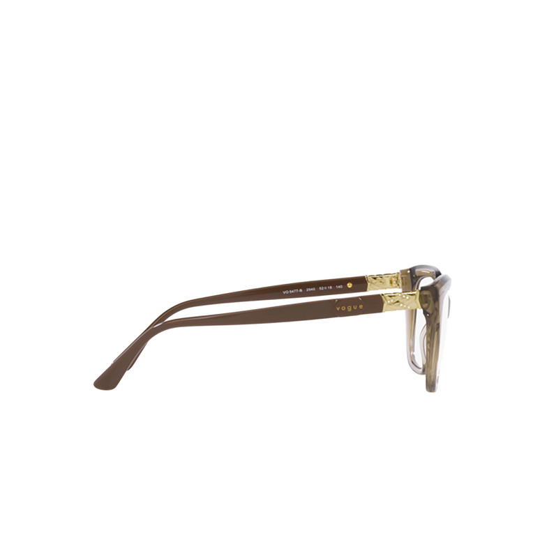 Gafas graduadas Vogue VO5477B 2940 transparent brown - 3/4