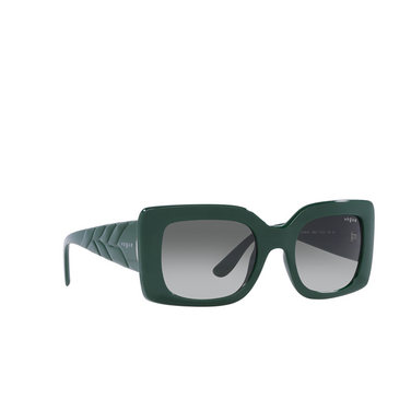 Vogue VO5481S Sunglasses 305011 full dark green - three-quarters view