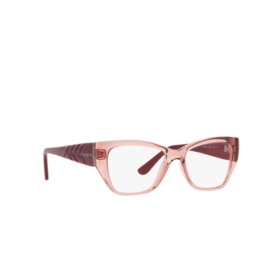 Vogue VO5483 Eyeglasses 2864 transparent pink - three-quarters view