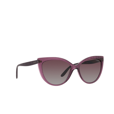 Vogue VO5484S Sunglasses 276162 transparent purple - three-quarters view