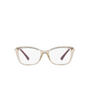 Vogue VO5487B Eyeglasses 2990 transparent light brown - product thumbnail 1/4