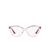 Vogue VO5489 Eyeglasses 3059 top texture red/transparent - product thumbnail 1/4