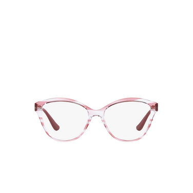 Vogue VO5489 Eyeglasses 3059 top texture red/transparent - front view