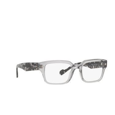 Vogue VO5491 Eyeglasses 2820 transparent grey - three-quarters view