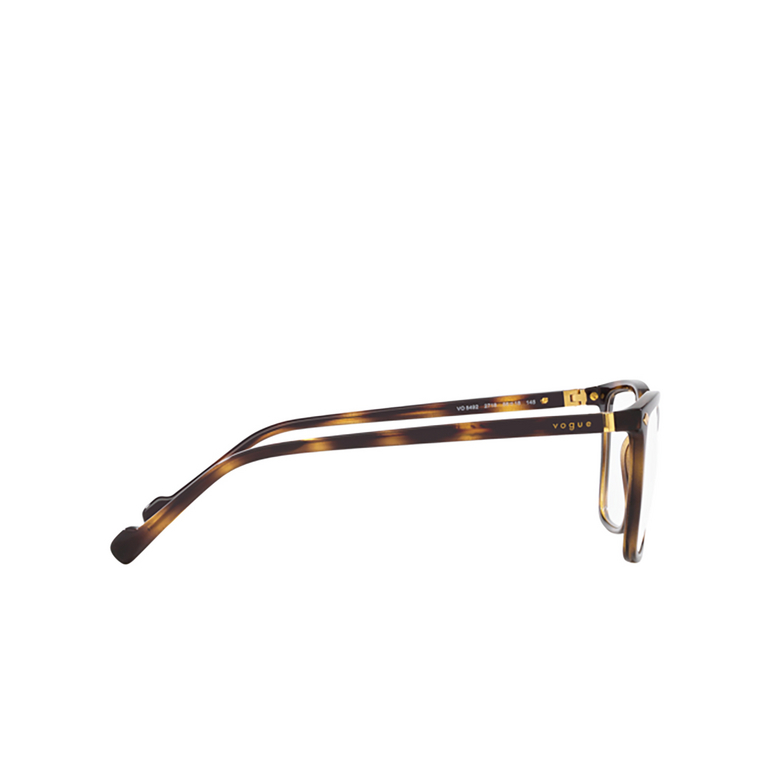 Gafas graduadas Vogue VO5492 2718 total dark havana - 3/4